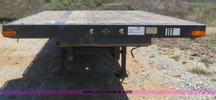 image for item B4745 1999 Transcraft 48' drop deck flatbed trailer