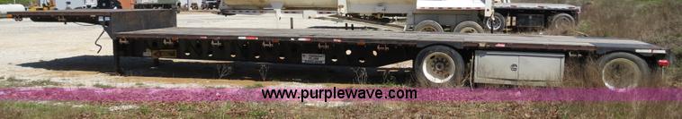 image for item B4745 1999 Transcraft 48' drop deck flatbed trailer