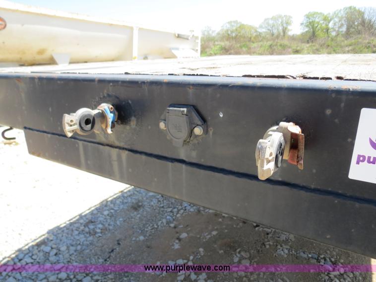 image for item B4745 1999 Transcraft 48' drop deck flatbed trailer