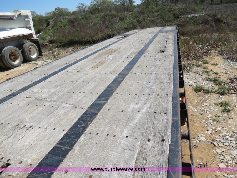 image for item B4745 1999 Transcraft 48' drop deck flatbed trailer