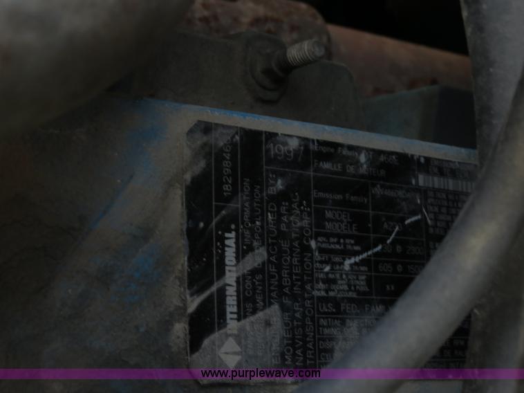 image for item B4750 1998 International 4700 flatbed truck