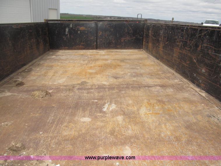 image for item B5467 2007 Big Tex 14LX gooseneck tandem axle dump trailer