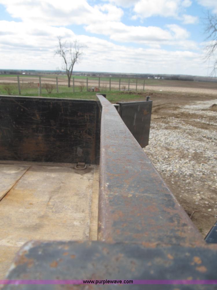 image for item B5467 2007 Big Tex 14LX gooseneck tandem axle dump trailer