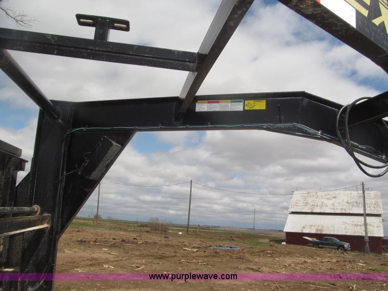 image for item B5467 2007 Big Tex 14LX gooseneck tandem axle dump trailer