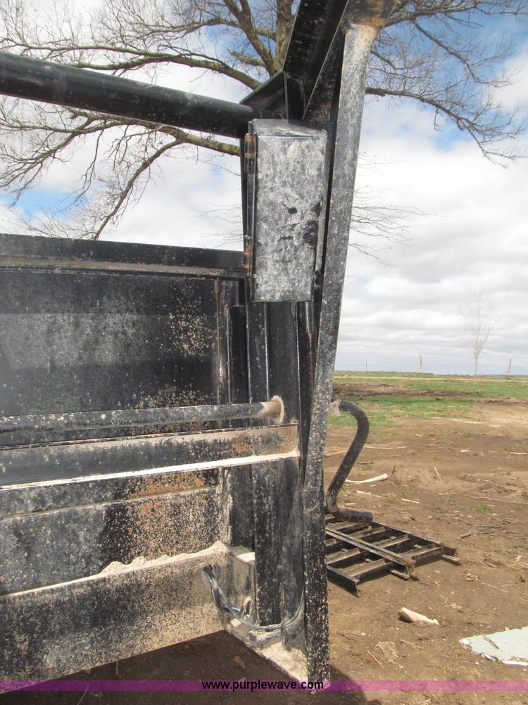 image for item B5467 2007 Big Tex 14LX gooseneck tandem axle dump trailer