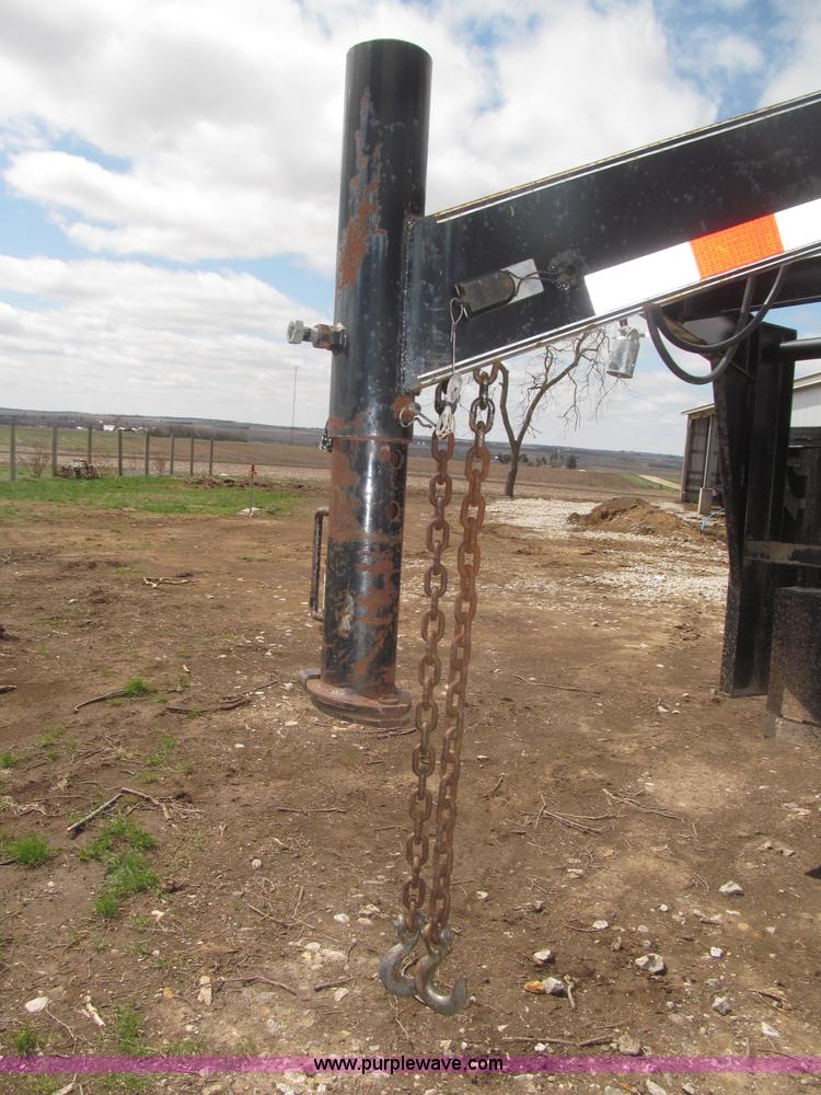 image for item B5467 2007 Big Tex 14LX gooseneck tandem axle dump trailer