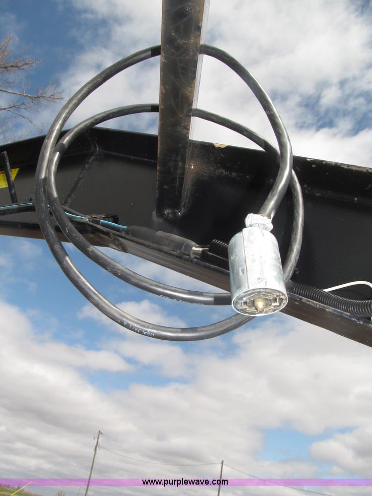 image for item B5467 2007 Big Tex 14LX gooseneck tandem axle dump trailer