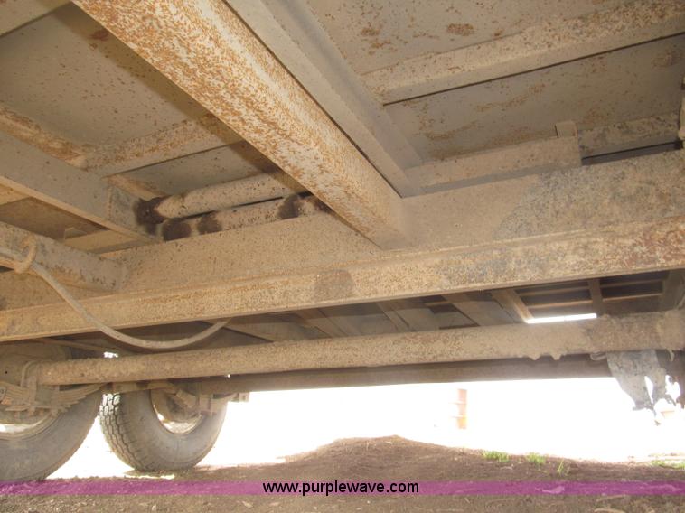 image for item B5467 2007 Big Tex 14LX gooseneck tandem axle dump trailer