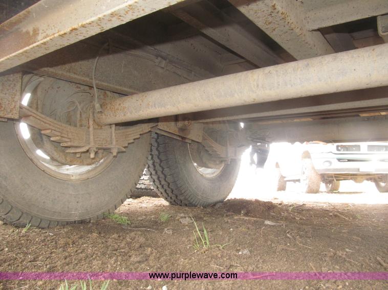 image for item B5467 2007 Big Tex 14LX gooseneck tandem axle dump trailer