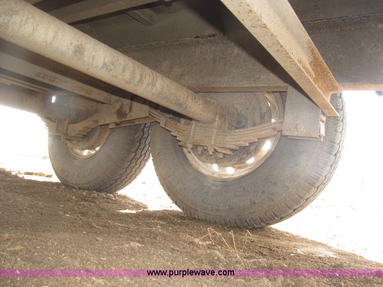 image for item B5467 2007 Big Tex 14LX gooseneck tandem axle dump trailer