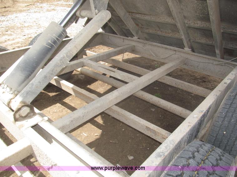 image for item B5467 2007 Big Tex 14LX gooseneck tandem axle dump trailer