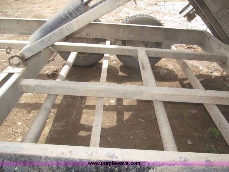 image for item B5467 2007 Big Tex 14LX gooseneck tandem axle dump trailer