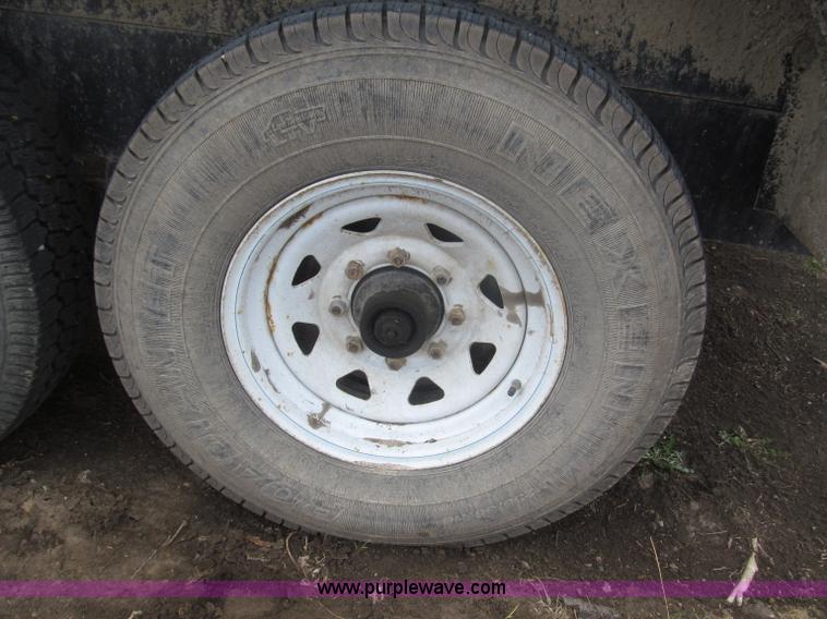 image for item B5467 2007 Big Tex 14LX gooseneck tandem axle dump trailer