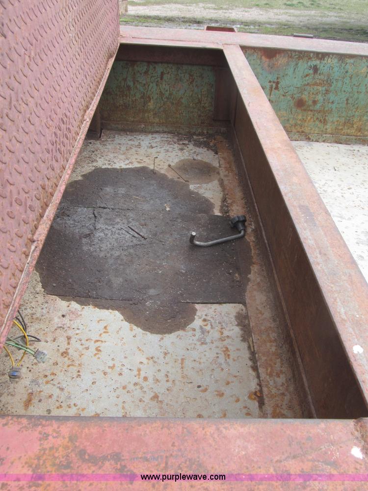 image for item B5472 1968 20' Wells Cargo gooseneck van box trailer