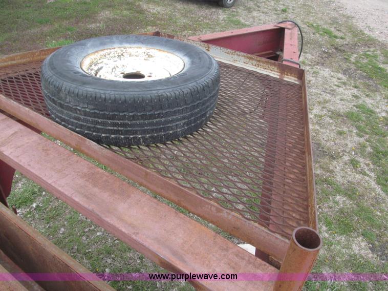 image for item B5472 1968 20' Wells Cargo gooseneck van box trailer