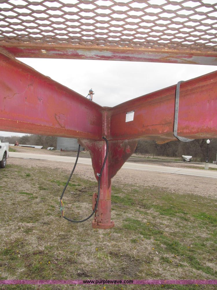 image for item B5472 1968 20' Wells Cargo gooseneck van box trailer