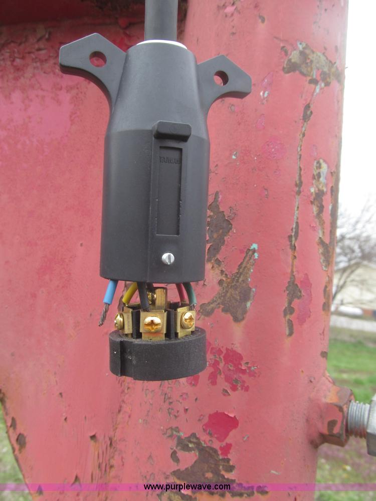 image for item B5472 1968 20' Wells Cargo gooseneck van box trailer