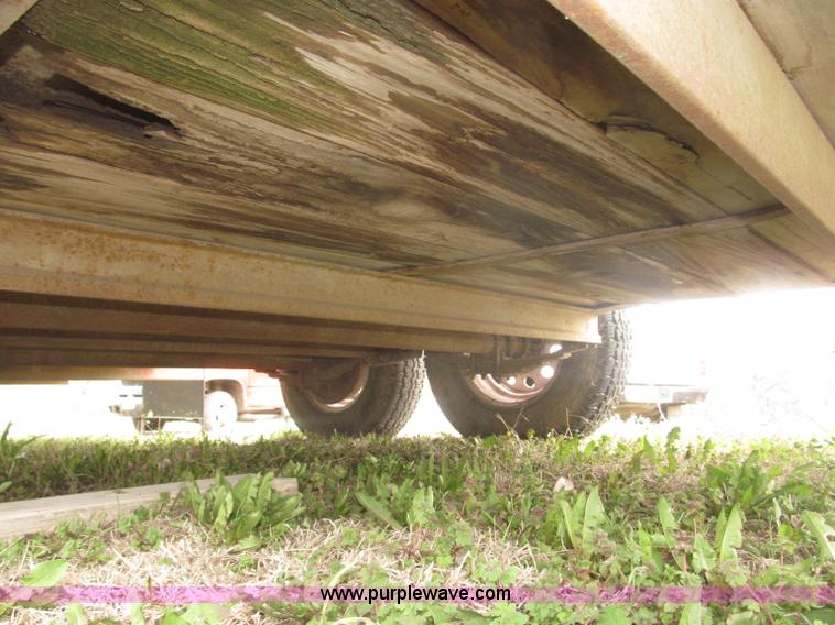 image for item B5472 1968 20' Wells Cargo gooseneck van box trailer