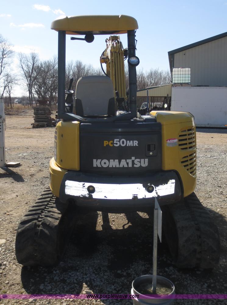 image for item D5805 2004 Komatsu PC50MR-2 mini excavator