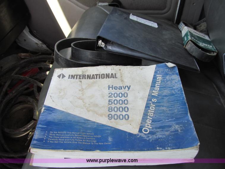 image for item D7251 1997 International 2554 rodder/hydro excavation truck