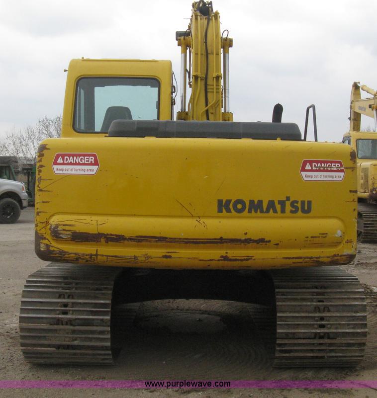 image for item E3375 2000 Komatsu PC120-6E Advance excavator