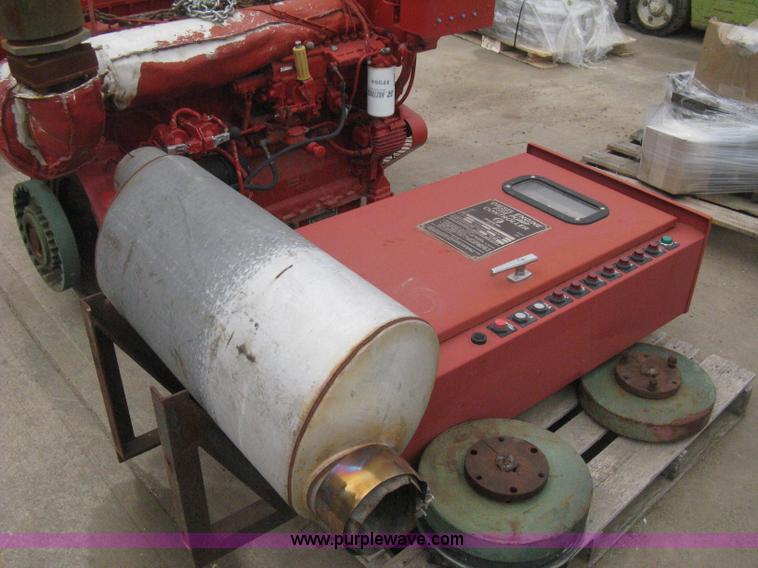 image for item E3379 Diesel engine fire pump controller