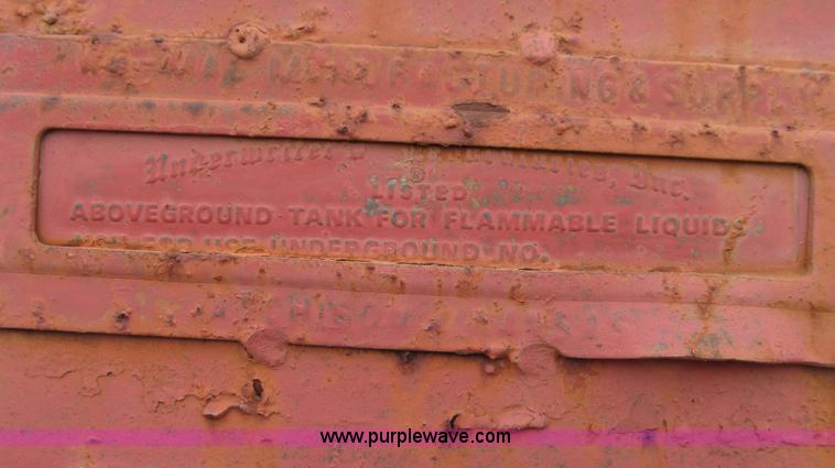 image for item E3891 10,000 gallon fuel storage tank