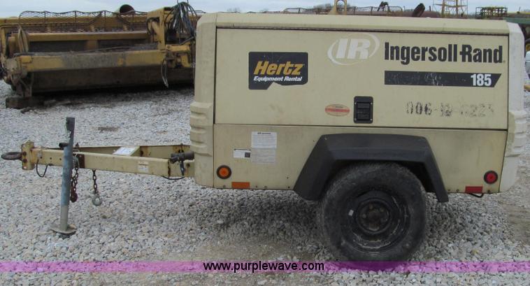image for item E3892 2006 Ingersoll Rand 185 air compressor