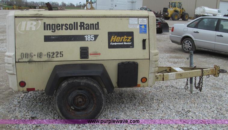 image for item E3892 2006 Ingersoll Rand 185 air compressor
