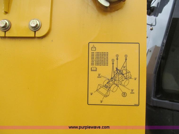 image for item E5860 2011 John Deere 444K articulated wheel loader