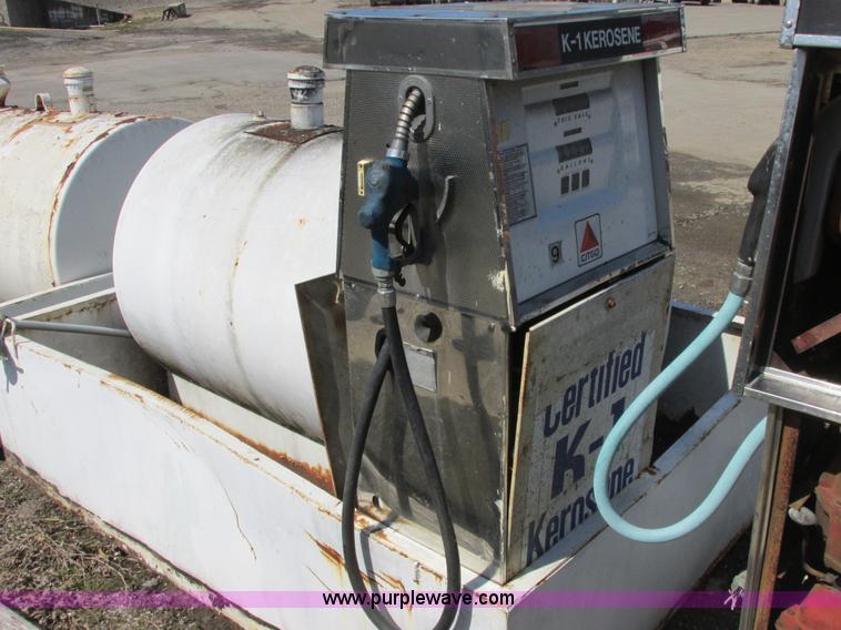 image for item E7177 500 gallon bulk petroleum tank