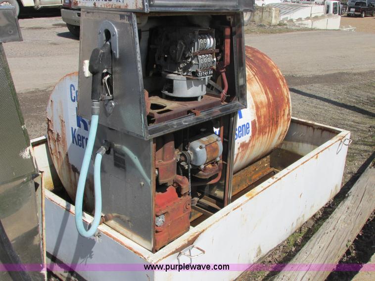 image for item E7178 500 gallon bulk petroleum tank