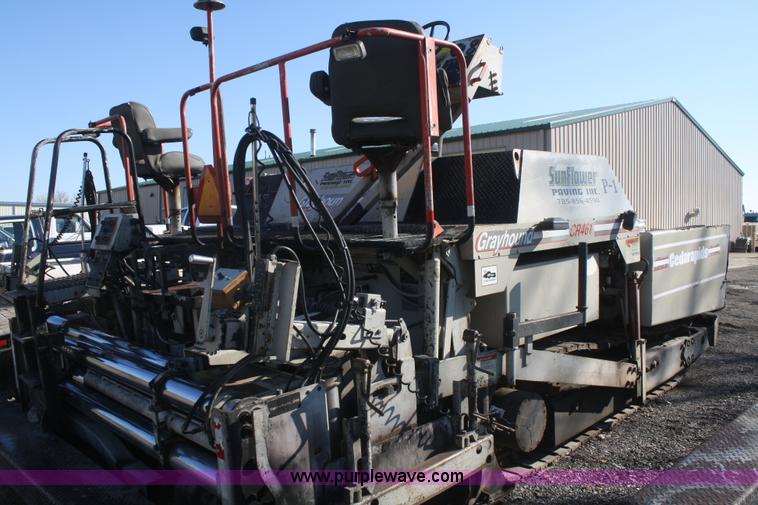 image for item F2546 Cedarapids CR461 Greyhound asphalt paver
