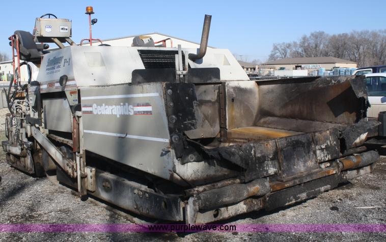 image for item F2546 Cedarapids CR461 Greyhound asphalt paver