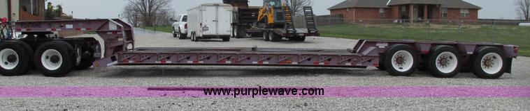 image for item F4779 1995 Fontaine TB50 50 ton detach triple axle lowboy trailer