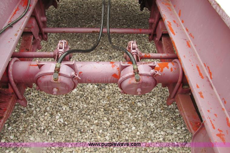 image for item F4779 1995 Fontaine TB50 50 ton detach triple axle lowboy trailer