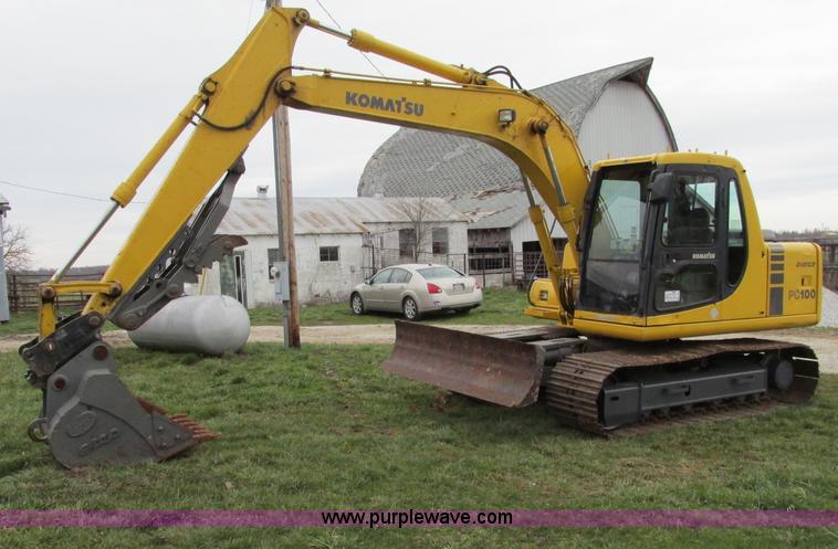 image for item F4782 2002 Komatsu PC100-6 excavator
