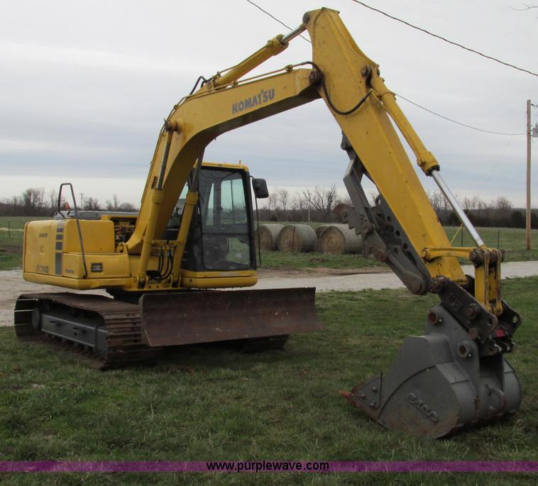 image for item F4782 2002 Komatsu PC100-6 excavator