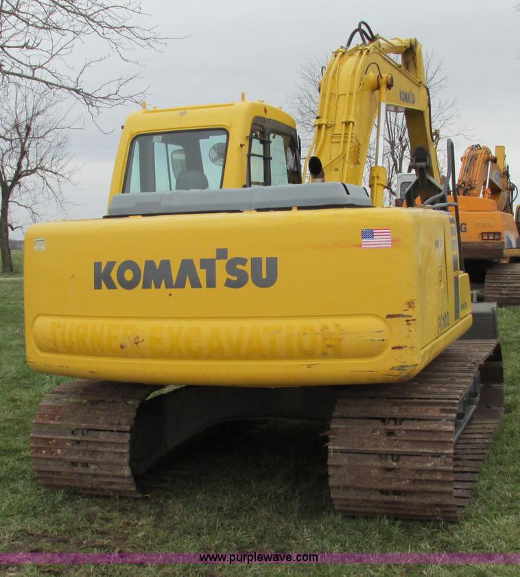 image for item F4782 2002 Komatsu PC100-6 excavator
