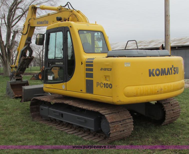 image for item F4782 2002 Komatsu PC100-6 excavator