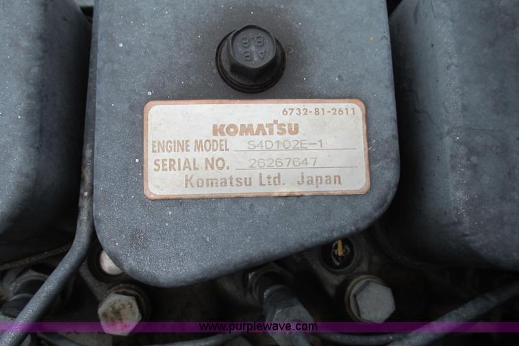 image for item F4782 2002 Komatsu PC100-6 excavator