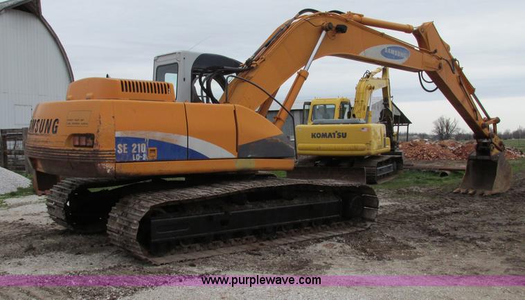 image for item F4784 Samsung SE210LC-2 excavator