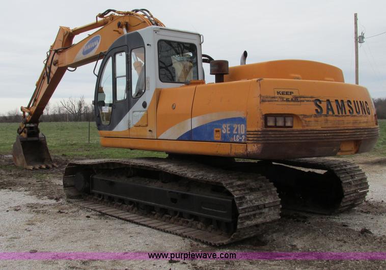 image for item F4784 Samsung SE210LC-2 excavator