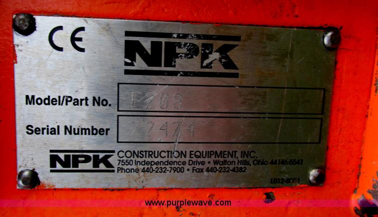 image for item F4786 NPK E208 hammer