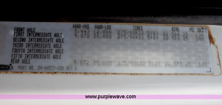 image for item F8639 2000 Freightliner semi truck