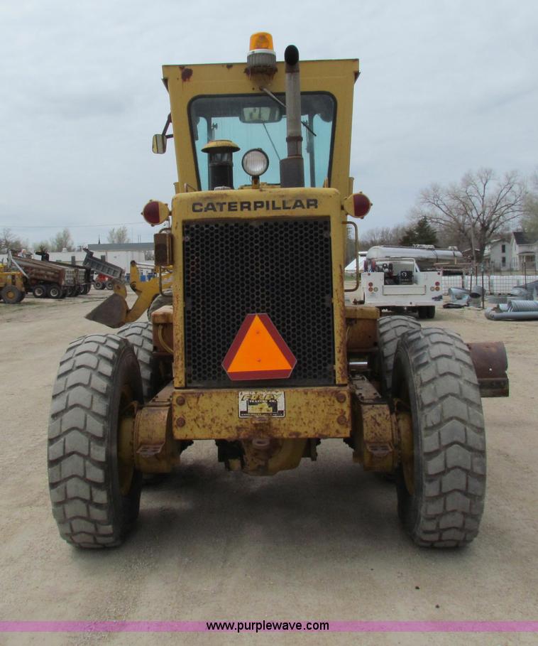 image for item F8644 1980 Caterpillar 120G articulated motor grader