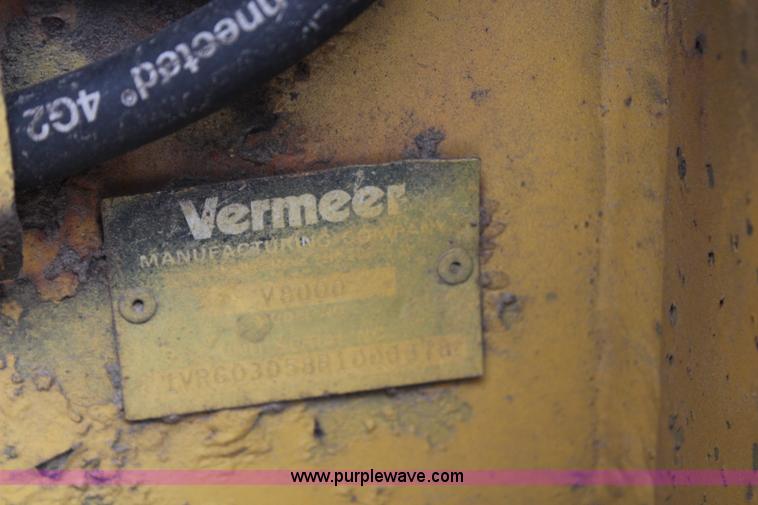 image for item G5102 1995 Vermeer V8550 rock saw