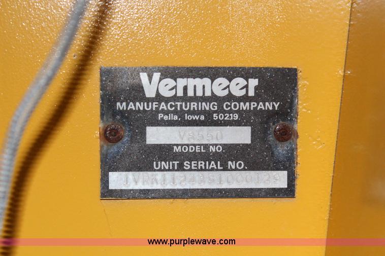 image for item G5102 1995 Vermeer V8550 rock saw
