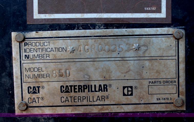 image for item G5408 1996 Caterpillar Challenger 85D tractor