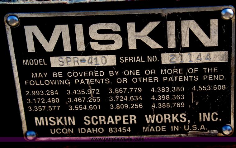 image for item G5419 Miskin SPC-17 pull-type scraper